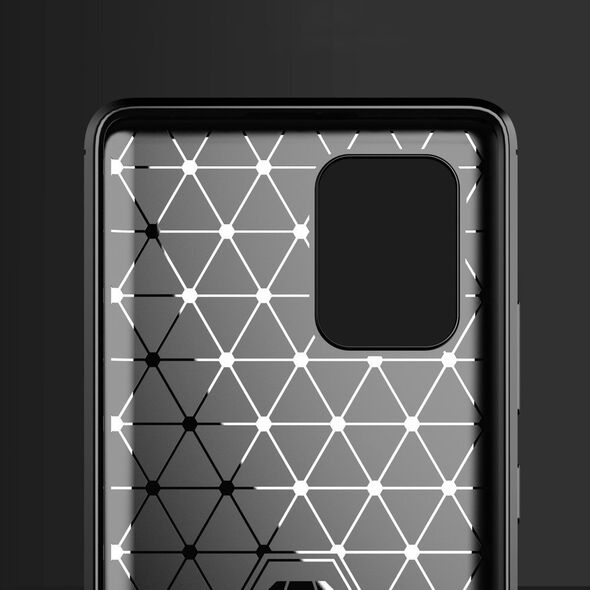 Techsuit Husa pentru Samsung Galaxy S10 Lite - Techsuit Carbon Silicone - Black 5949419062382 έως 12 άτοκες Δόσεις