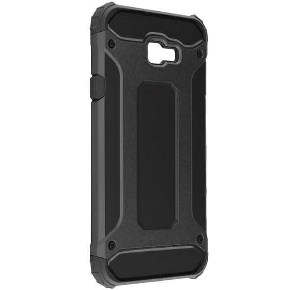 Techsuit Husa pentru Samsung Galaxy J4 Plus - Techsuit Hybrid Armor - Black 5949419060760 έως 12 άτοκες Δόσεις