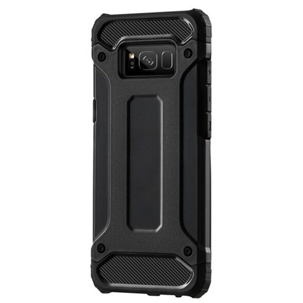 Techsuit Husa pentru Samsung Galaxy S8 - Techsuit Hybrid Armor - Black 5949419057753 έως 12 άτοκες Δόσεις