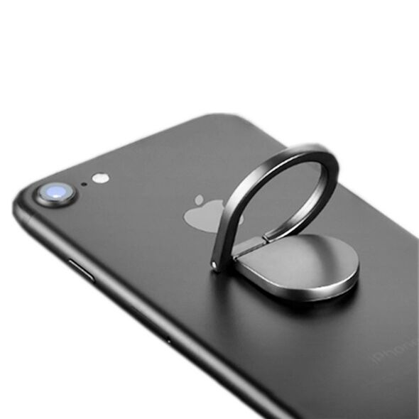 Techsuit Suport Inel Telefon - Techsuit Water Drop Ring Holder - Black 5949419058095 έως 12 άτοκες Δόσεις