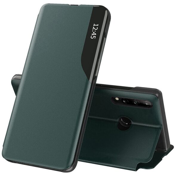 Techsuit Husa pentru Huawei P30 Lite / P30 Lite New Edition - Techsuit eFold Series - Dark Green 5949419052031 έως 12 άτοκες Δόσεις