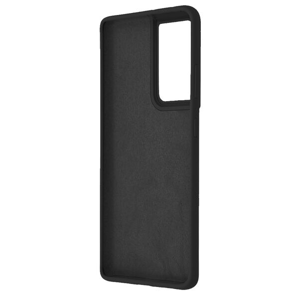 Techsuit Husa pentru Samsung Galaxy S21 Ultra 5G - Techsuit Soft Edge Silicone - Black 5949419048621 έως 12 άτοκες Δόσεις