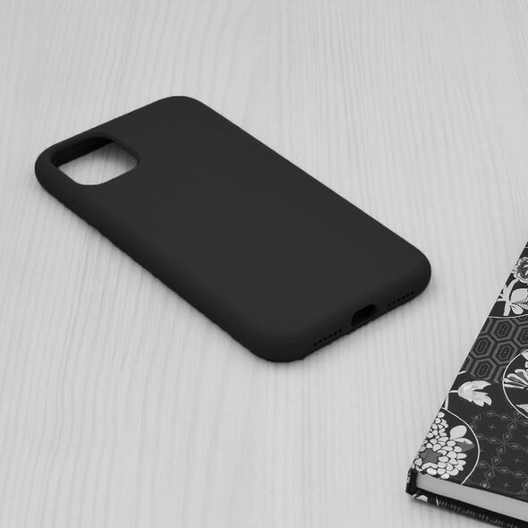 Techsuit Husa pentru iPhone 11 Pro Max - Techsuit Soft Edge Silicone - Black 5949419048454 έως 12 άτοκες Δόσεις