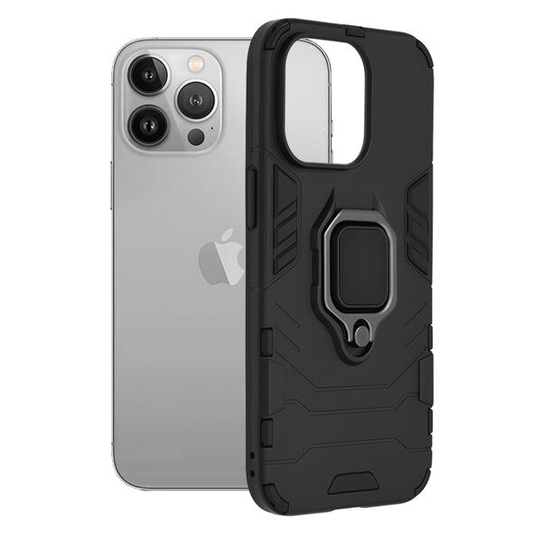 Techsuit Husa pentru iPhone 13 Pro - Techsuit Silicone Shield - Black 5949419041066 έως 12 άτοκες Δόσεις