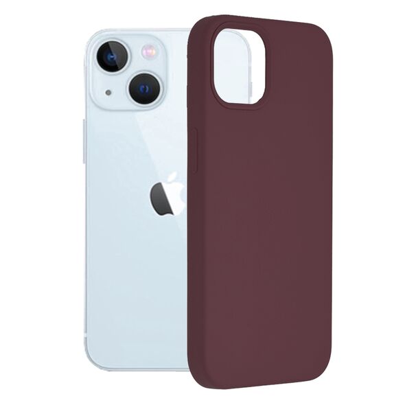 Techsuit Husa pentru iPhone 13 - Techsuit Soft Edge Silicone - Plum Violet 5949419040557 έως 12 άτοκες Δόσεις