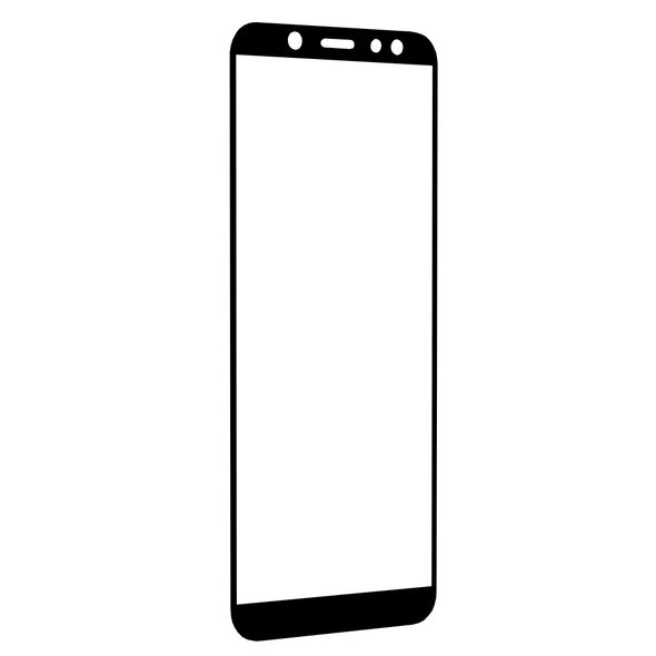 Techsuit Folie pentru Samsung Galaxy A6 Plus 2018 - Techsuit 111D Full Cover / Full Glue Glass  - Black 5949419040182 έως 12 άτοκες Δόσεις