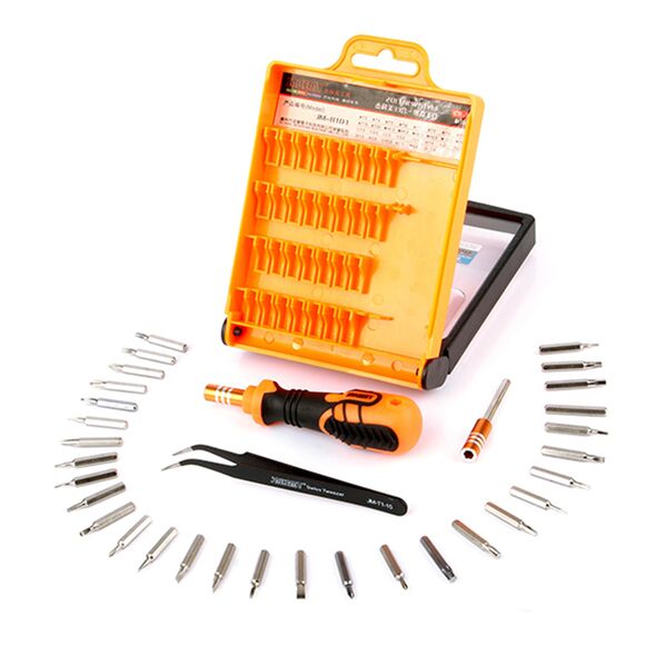 Jakemy Trusa Surubelnite cu Accesorii 33in1 - Jakemy Precision (JM-8101) - Orange 6949639102492 έως 12 άτοκες Δόσεις