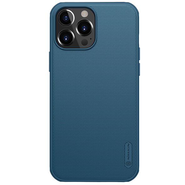 Nillkin Husa pentru iPhone 13 Pro Max - Nillkin Super Frosted Shield Pro Magnetic - Blue 6902048222984 έως 12 άτοκες Δόσεις