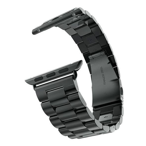 Techsuit Curea pentru Apple Watch 1/2/3/4/5/6/7/8/SE/SE 2/Ultra (42/44/45/49mm) - Techsuit Watchband (W036) - Black 5949419024939 έως 12 άτοκες Δόσεις