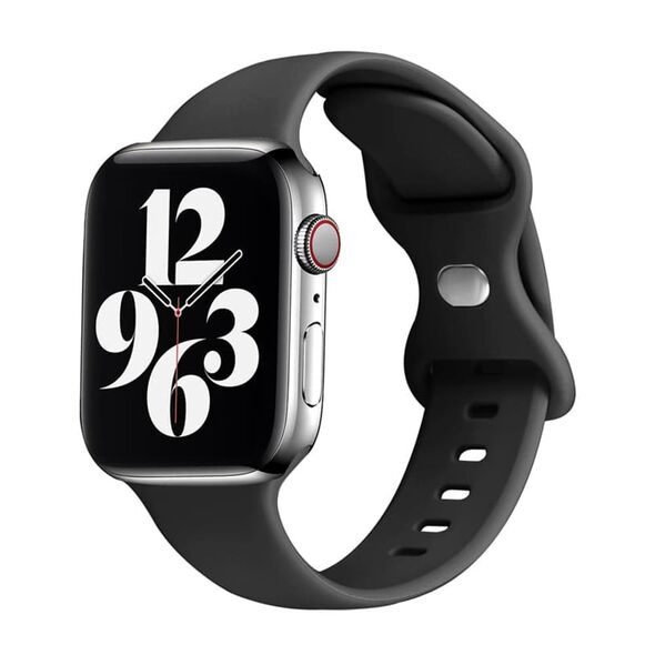 Techsuit Curea pentru Apple Watch 1/2/3/4/5/6/7/8/SE/SE 2 (38/40/41mm) - Techsuit Watchband (W031) - Black 5949419024885 έως 12 άτοκες Δόσεις