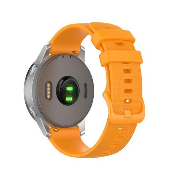 Techsuit Curea pentru Samsung Galaxy Watch (46mm) / Gear S3, Huawei Watch GT / GT 2 / GT 2e / GT 2 Pro / GT 3 (46 mm) - Techsuit Watchband 22mm (W006) - Orange 5949419020641 έως 12 άτοκες Δόσεις