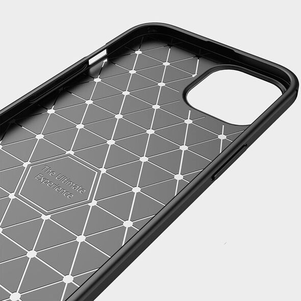 Techsuit Husa pentru iPhone 14 - Techsuit Carbon Silicone - Black 5949419019393 έως 12 άτοκες Δόσεις