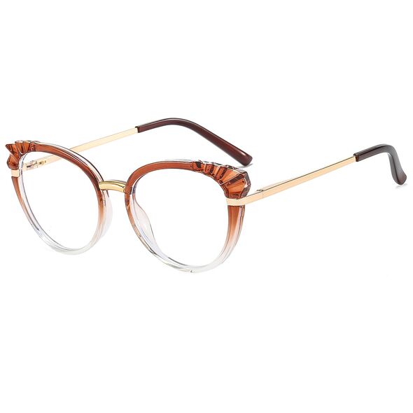 Techsuit Ochelari de Calculator - Techsuit Reflex Metal (F5020-BRW) - Brown Clear 5949419017474 έως 12 άτοκες Δόσεις