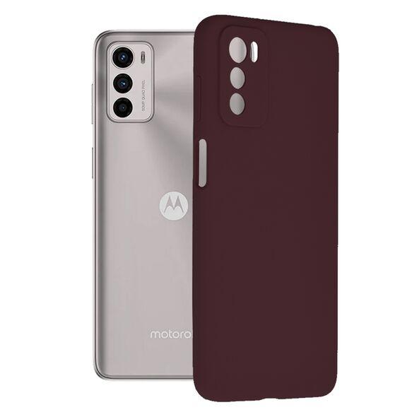 Techsuit Husa pentru Motorola Moto G42 - Techsuit Soft Edge Silicone - Plum Violet 5949419017849 έως 12 άτοκες Δόσεις