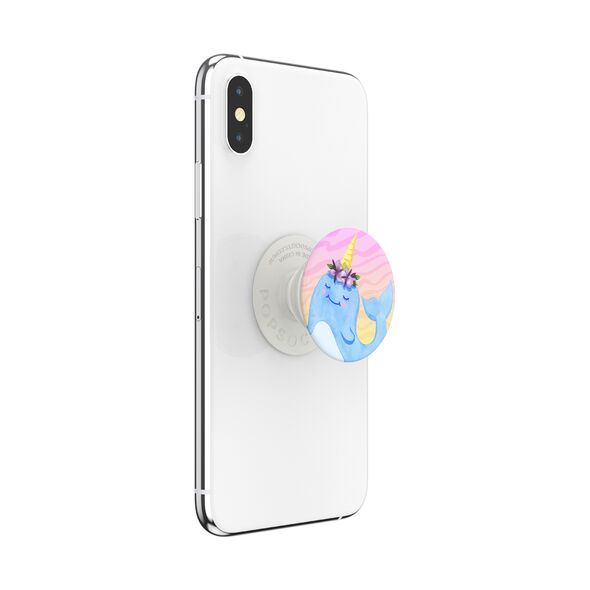 Popsockets Suport pentru telefon - Popsockets PopGrip - Narwhal Princess 0842978168081 έως 12 άτοκες Δόσεις