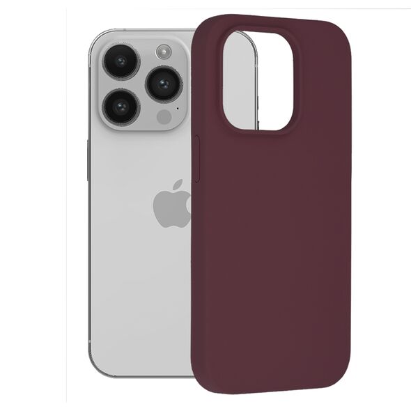 Techsuit Husa pentru iPhone 14 Pro - Techsuit Soft Edge Silicone - Plum Violet 5949419016231 έως 12 άτοκες Δόσεις