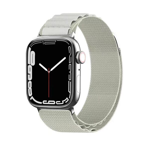 Techsuit Curea pentru Apple Watch 1/2/3/4/5/6/7/8/SE/SE 2 (38/40/41mm) - Techsuit Watchband (W037) - Star White 5949419015166 έως 12 άτοκες Δόσεις