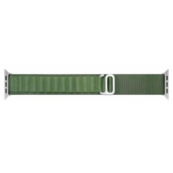 Techsuit Curea pentru Apple Watch 1/2/3/4/5/6/7/8/SE/SE 2/Ultra (42/44/45/49mm) - Techsuit Watchband (W037) - Army Green 5949419015197 έως 12 άτοκες Δόσεις