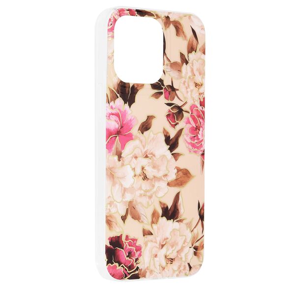 Techsuit Husa pentru iPhone 14 Pro Max - Techsuit Marble Series - Mary Berry Nude 5949419011991 έως 12 άτοκες Δόσεις