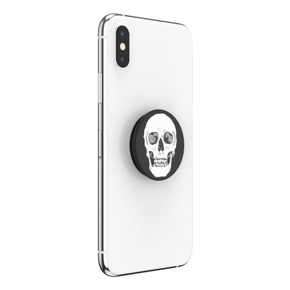 Popsockets Suport pentru Telefon - Popsockets PopGrip - Shaky Bones White 0842978190525 έως 12 άτοκες Δόσεις