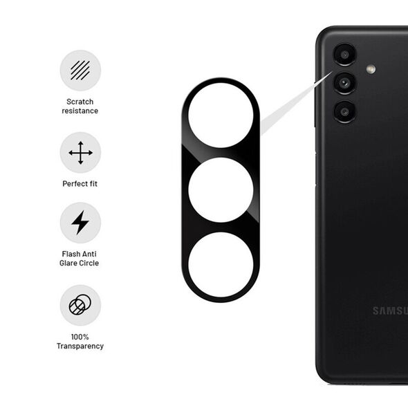 Lito Folie pentru Samsung Galaxy S23 / S23 Plus - Lito S+ Camera Glass Protector - Black 5949419007741 έως 12 άτοκες Δόσεις