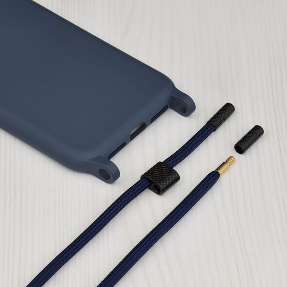 Techsuit Husa pentru Xiaomi 12T / 12T Pro - Techsuit Crossbody Lanyard - Blue 5949419004757 έως 12 άτοκες Δόσεις