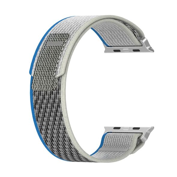 Techsuit Curea pentru Apple Watch 1/2/3/4/5/6/7/8/SE/SE 2/Ultra (42/44/45/49mm) - Techsuit Watchband (W039) - Blue / Gray 5949419001879 έως 12 άτοκες Δόσεις