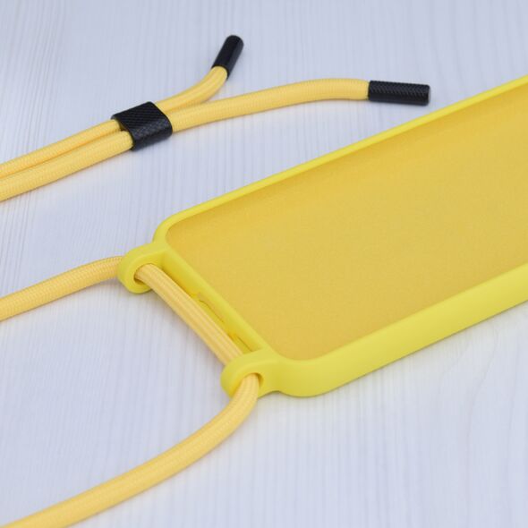 Techsuit Husa pentru iPhone 12 Pro - Techsuit Crossbody Lanyard - Yellow 5949419003392 έως 12 άτοκες Δόσεις