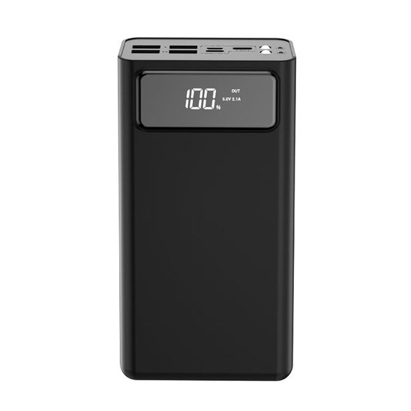 XO - PR125 POWERBANK 50000mAh Digital Display Black XO-PR125-BK 37081 έως 12 άτοκες Δόσεις