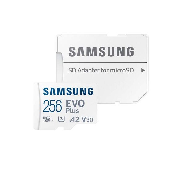 ΚΑΡΤΑ Samsung Evo Plus microSDXC 256GB U3 with Adapter SAM-MBMC256KA-10 34319 έως 12 άτοκες Δόσεις