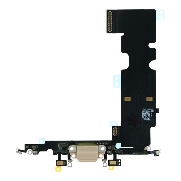 APPLE iPhone 8 Plus - Charging Flex Cable Connector Gold OEM SP21176GD-O 20898 έως 12 άτοκες Δόσεις