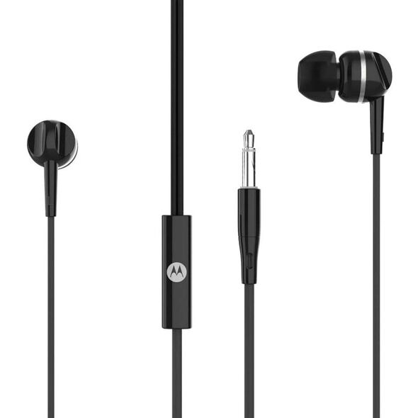 MOTOROLA - PACE 105 STEREO WIRED EARPHONES HANDS FREE BLACK MOT-PACE105-BK 18652 έως 12 άτοκες Δόσεις