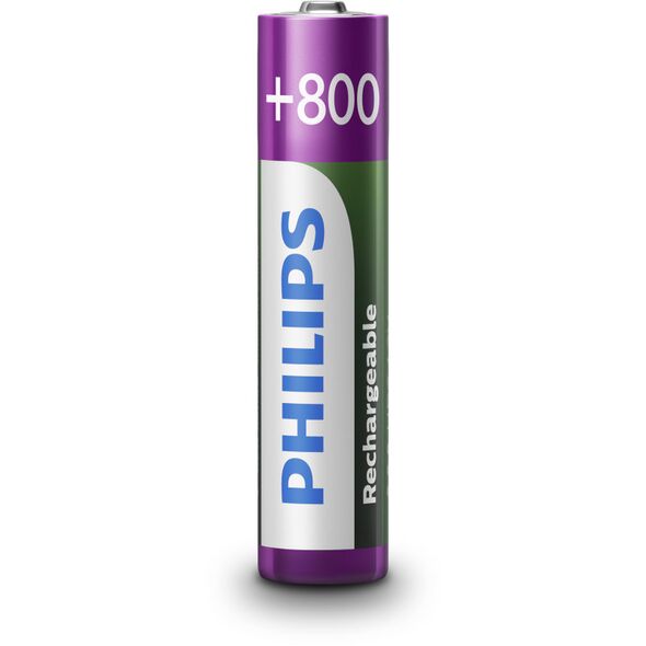 Philips LR03 AAA 800mAh ΕΠΑΝΑΦΟΡΤΙΖΟΜΕΝΗ ΜΠΑΤΑΡΙΑ Blister 2 τεμ PH-R03B2A80 17647 έως 12 άτοκες Δόσεις