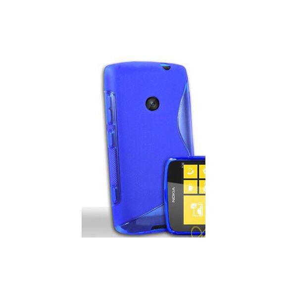 NOKIA Lumia 520 - ΘΗΚΗ ΣΙΛΙΚΟΝΗΣ S-CASE ΜΠΛΕ MA46801S-BL 12111 έως 12 άτοκες Δόσεις