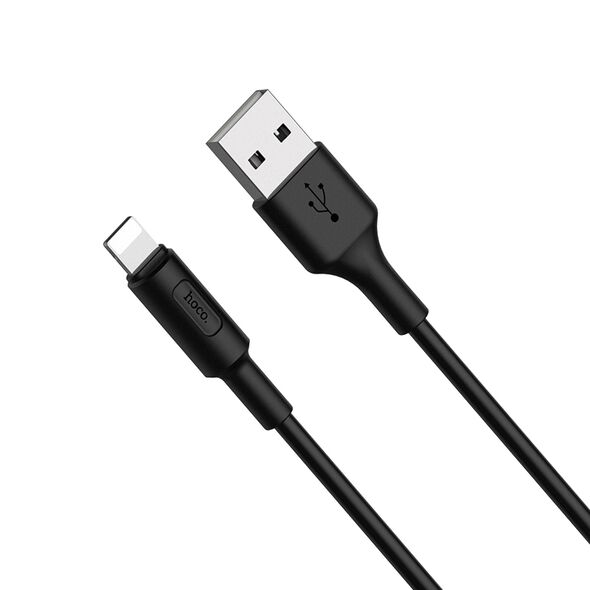 HOCO - X25 DATA CABLE LIGHTNING 1m BLACK HOC-X25i-BK 5873 έως 12 άτοκες Δόσεις