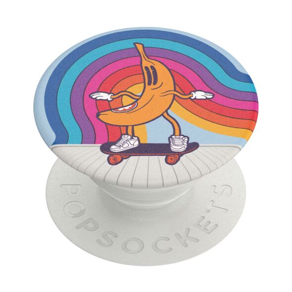 Popsockets Suport pentru Telefon - Popsockets PopGrip - Retro Banana 0840173724835 έως 12 άτοκες Δόσεις