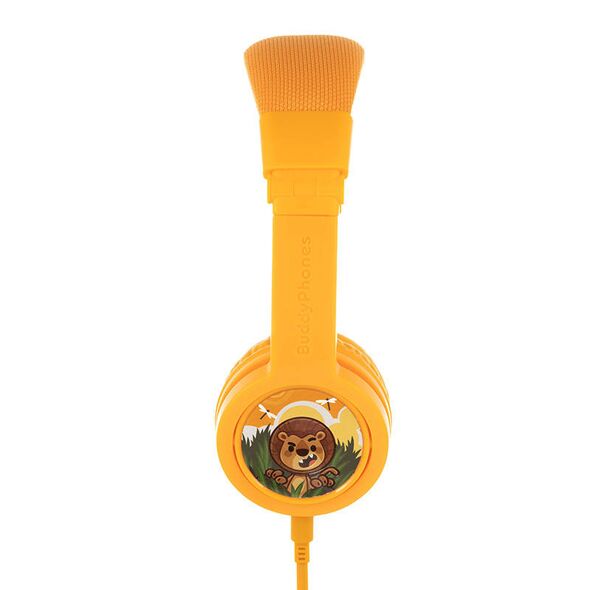 BuddyPhones Wired headphones for kids Buddyphones Explore Plus (Yellow) 044287 έως και 12 άτοκες δόσεις