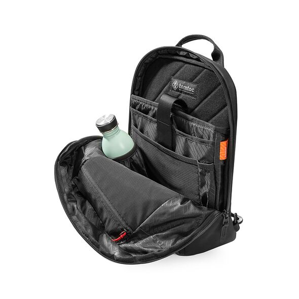 Tomtoc Tomtoc - Laptop Sling Bag (T24M1D1) - with Multiple Pockets, 9l, 14″ - Black 6971937065759 έως 12 άτοκες Δόσεις