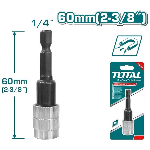 TOTAL ΜΑΓΝΗΤΙΚΗ ΠΡΟΕΚΤΑΣΗ 60mm ΜΕ ΑΠΕΛΕΥΘΕΡΩΣΗ (TAC462602) ως 12 Άτοκες Δόσεις