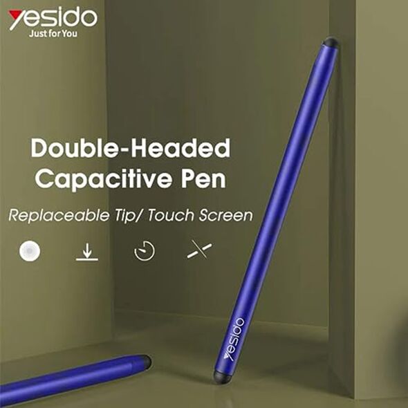 Yesido Stylus Pen Universal - Yesido (ST01) - Blue 6971050267788 έως 12 άτοκες Δόσεις