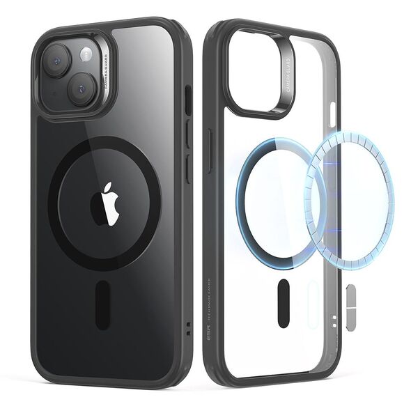 ESR Husa pentru iPhone 15 Plus - ESR Classic Hybrid HaloLock - Clear Black 4894240178003 έως 12 άτοκες Δόσεις