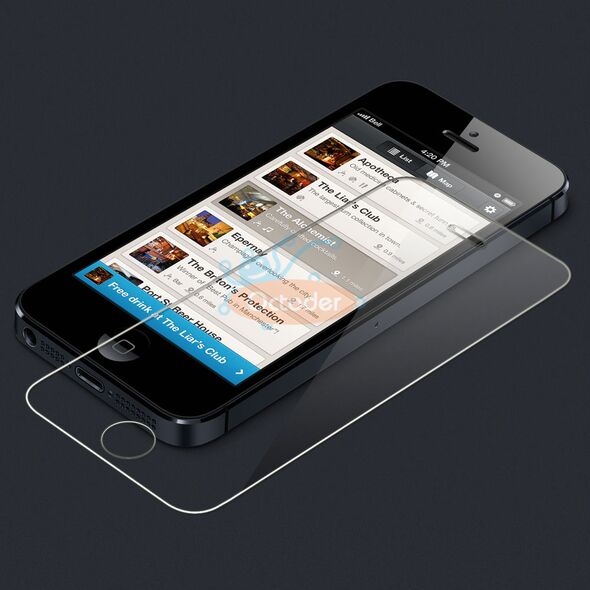 Tempered glass No brand, για το iPhone 4 / 4S, 0,3 mm, Διάφανο - 52025