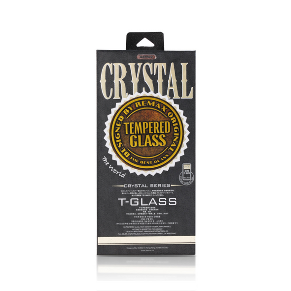 Προστατευτικό γυαλί με ελαφριά κλίση + Θήκη σιλικόνης, Remax Crystal, για το iPhone 7 Plus, Λευκό - 52228