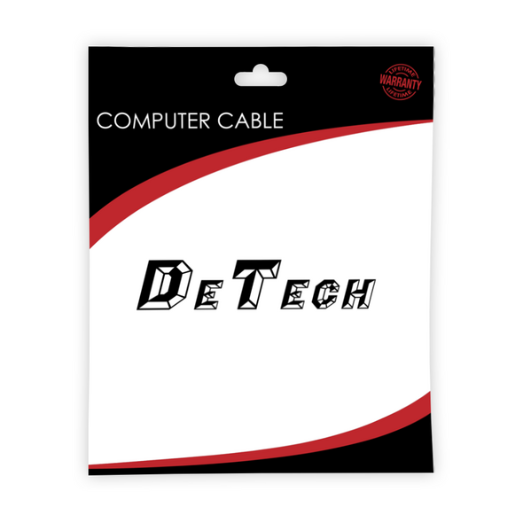 Καλώδιο HDMI Μ/Μ DeTech, 1.5m, Λευκο - 18135