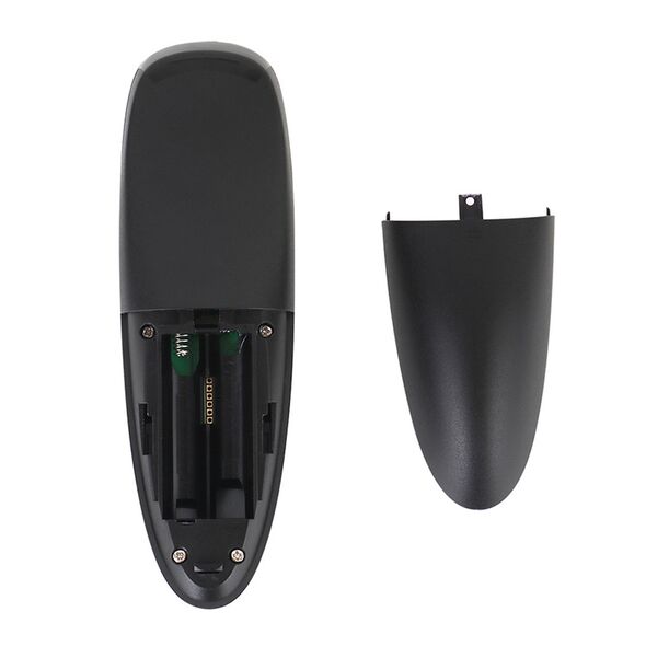 Wireless remote control No brand G10, Air mouse, USB 2.4GHz, Microphone, IR learning, Black - 13051 έως 12 άτοκες Δόσεις