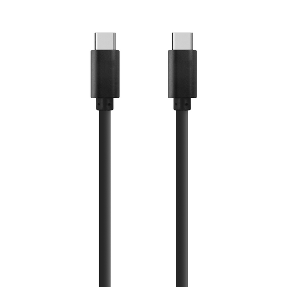 Καλώδιο δεδομένων, DeTech, USB Type-C - USB Type-C 3.0, 1.0m, Μαυρο - 14964