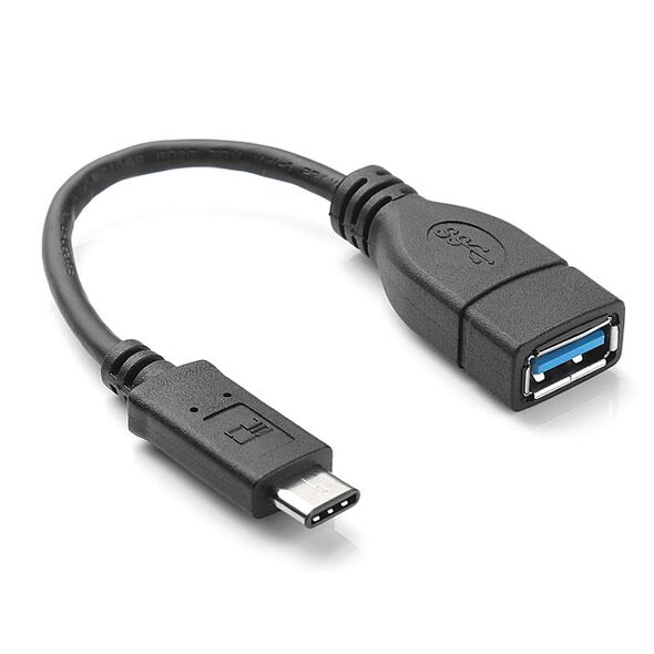 προσαρμογέας USB 3.1 ΤΥΠΟΣ-C σε USB / F, Μαύρο - 18224