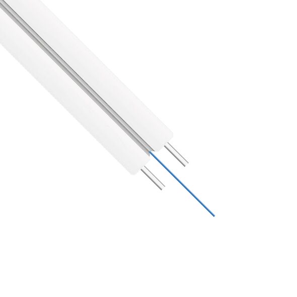 Fiber optic cable DeTech, FTTH, 1 core, Indoor, 2000m, White - 18415