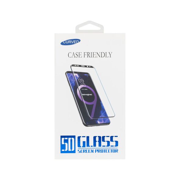 Fullscreen tempered glass No brand, Για Samsung Galaxy S10 Plus, 6D, Full glue, 0.3mm, Μαυρο - 52523