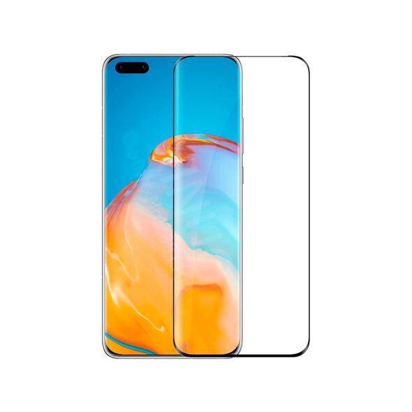 Tempered glass No brand, για Huawei  P40 Pro Plus, 3D, 0,3mm, Διάφανο - 52667